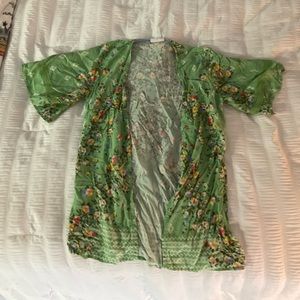 Girls green kimono Matilda Jane